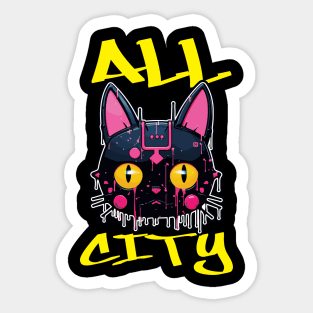 ALL CITY Sticker